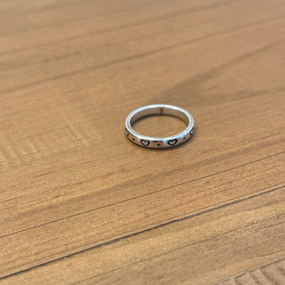 James Avery “Amor Stacked Ring” Size 6